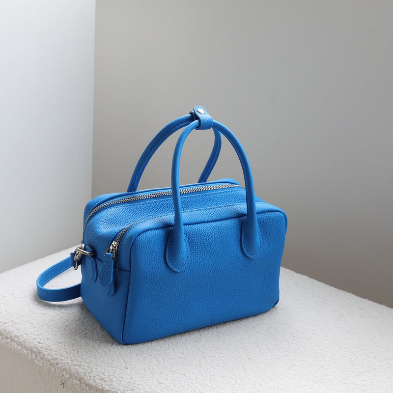 Full-Grain Leather Bag | Boston Bag | Prism