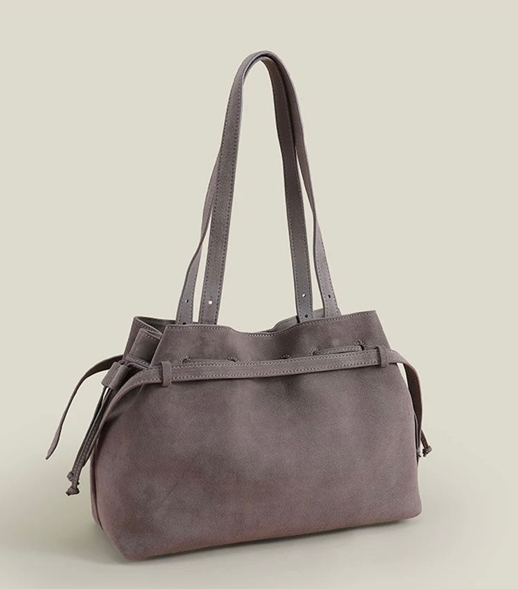 Designer Series | Full-grain leather | Terra Suede Bag
