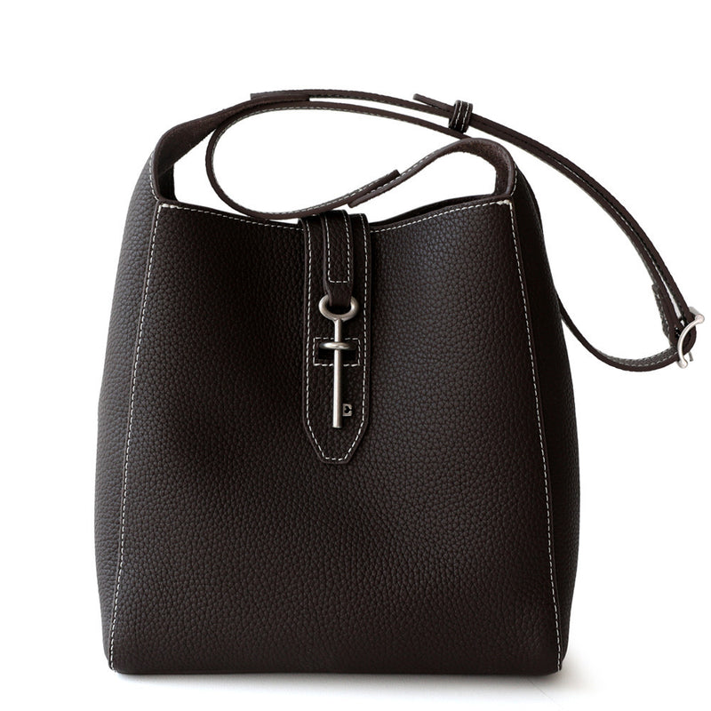 Full-Grain Leather bag | Key Word