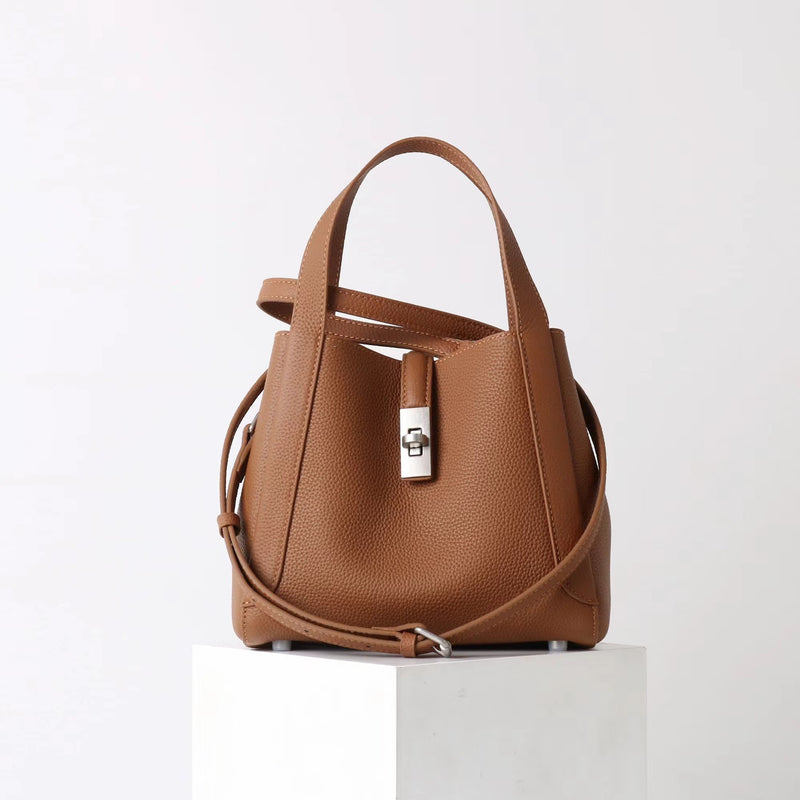 Full-Grain Leather Bag | Flexa