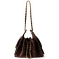 Premium Lambskin Leather Chain Shoulder Mini bag | Aurora