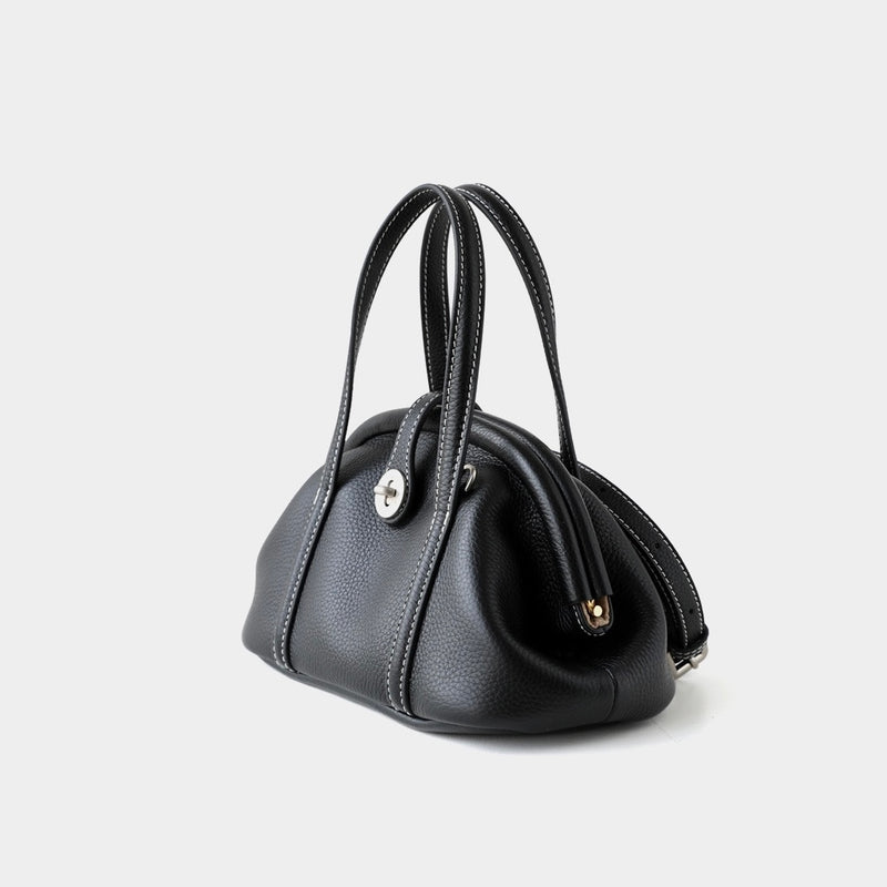 Full-Grain Leather Bag | Sea shell