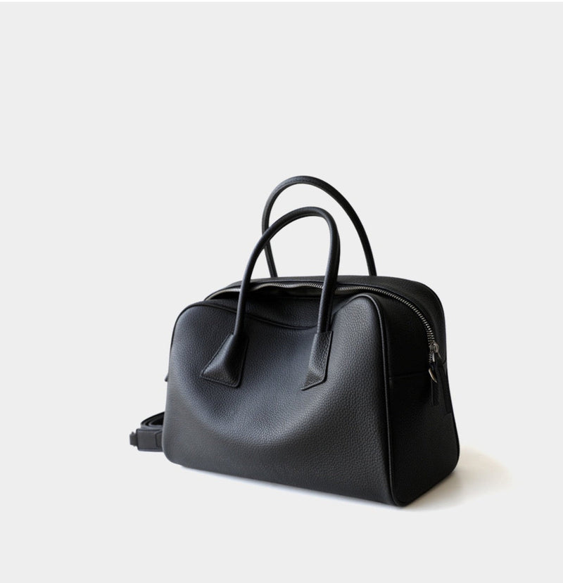 Full-Grain Leather bag | Boston 2# | L and S Size
