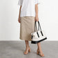 Canvas and Full-grain leather Tote |  Open Road
