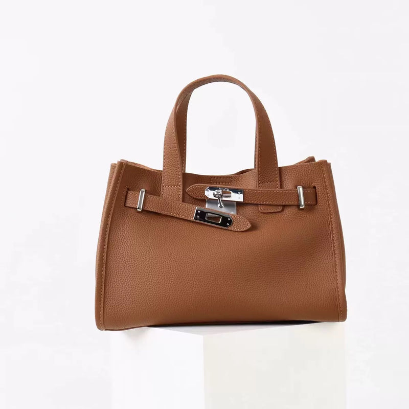 Full-Grain Leather Bag |  Leather tote for Work | Forever classic