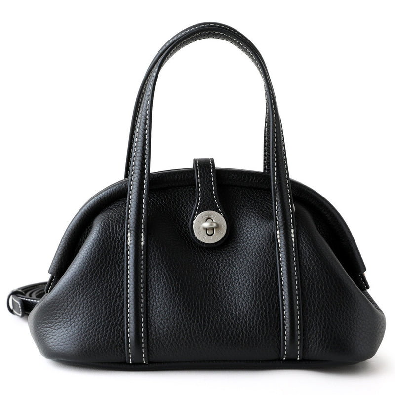 Full-Grain Leather Bag | Sea shell