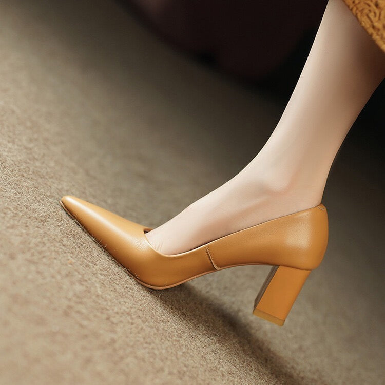 Leather shoes | Quiet