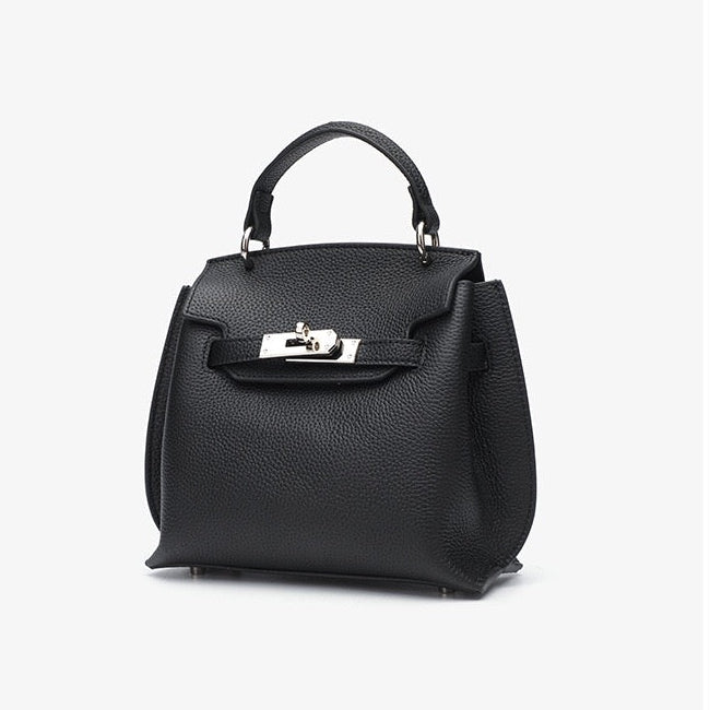 Full-Grain Leather  bag | First record-mini