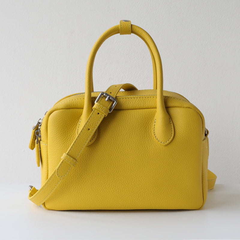 Full-Grain Leather Bag | Boston Bag | Prism