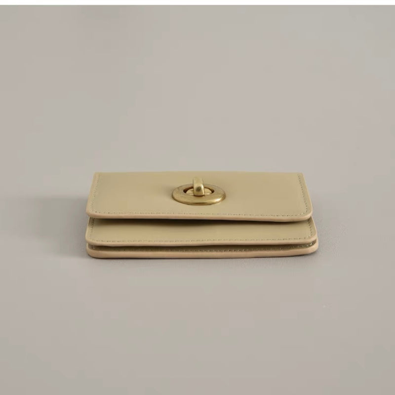 Cowhide leather wallet | classic melody