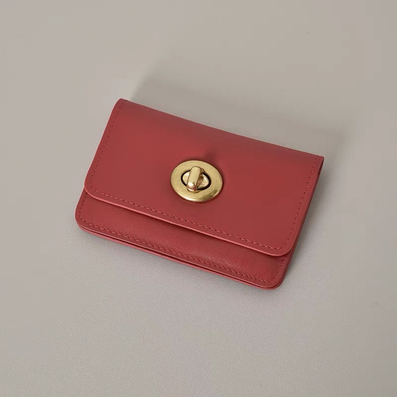 Cowhide leather wallet | classic melody