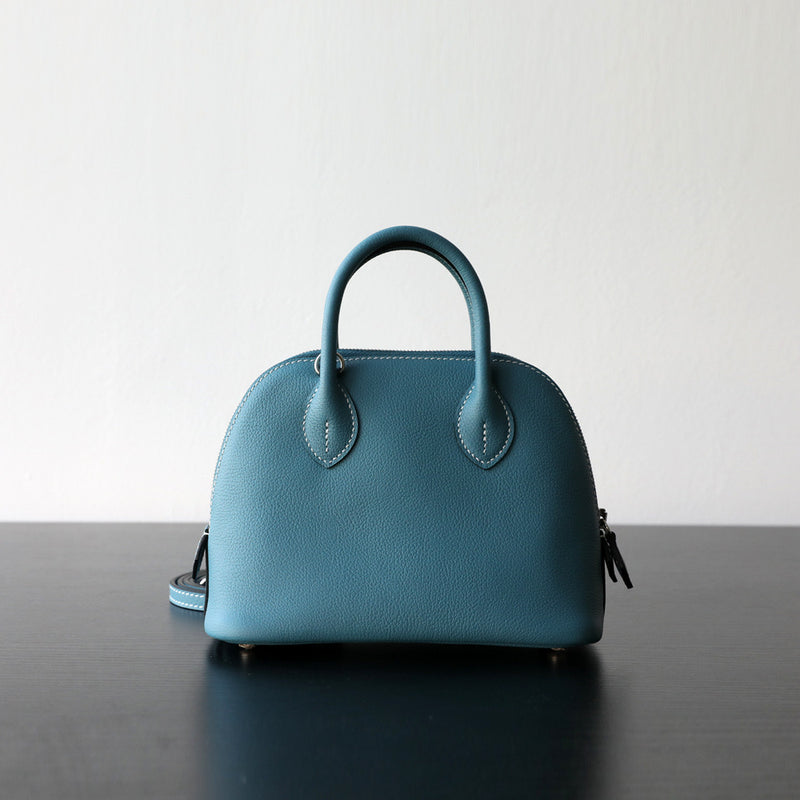 Full-Grain Leather bag | Sea shell
