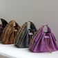 Premium Lambskin Leather Chain Shoulder Mini bag | Aurora