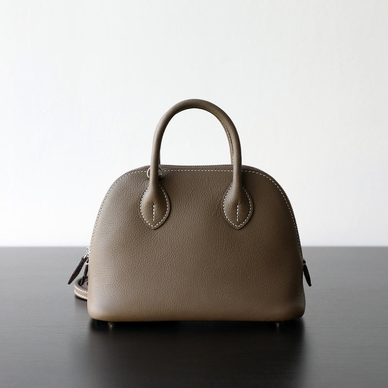 Full-Grain Leather bag | Sea shell