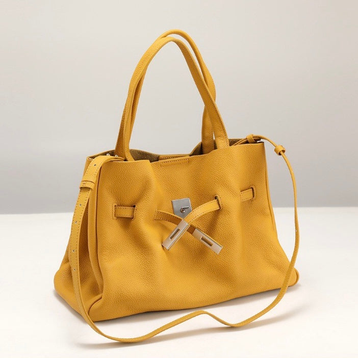 Full-Grain Leather Bag | Clouds