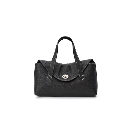 Full-Grain Leather Bag |  Togo Leather  | Crafted Carry