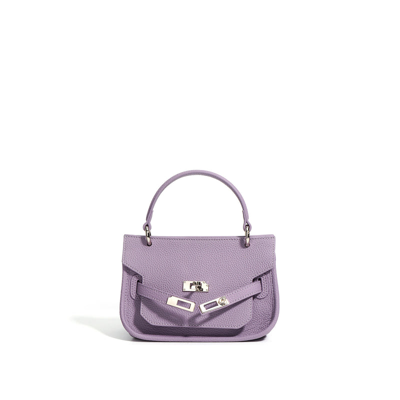 Full-Grain Leather mini bag | Ice cream