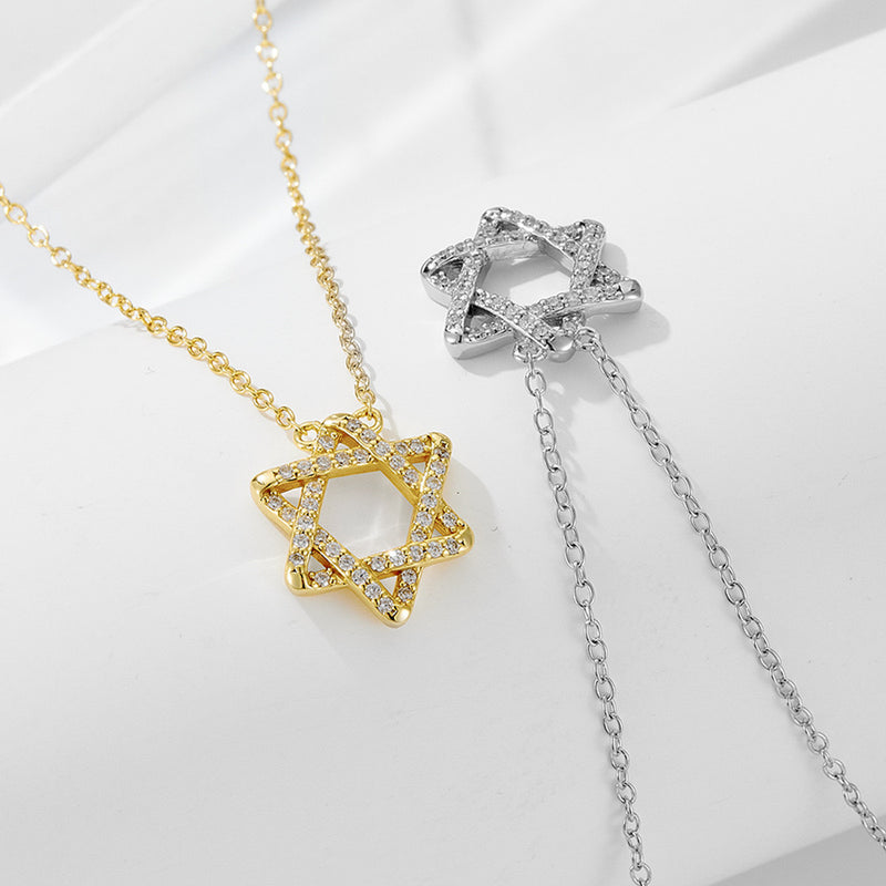 925 sterling silver necklace | 18K gold plated | Twinkle