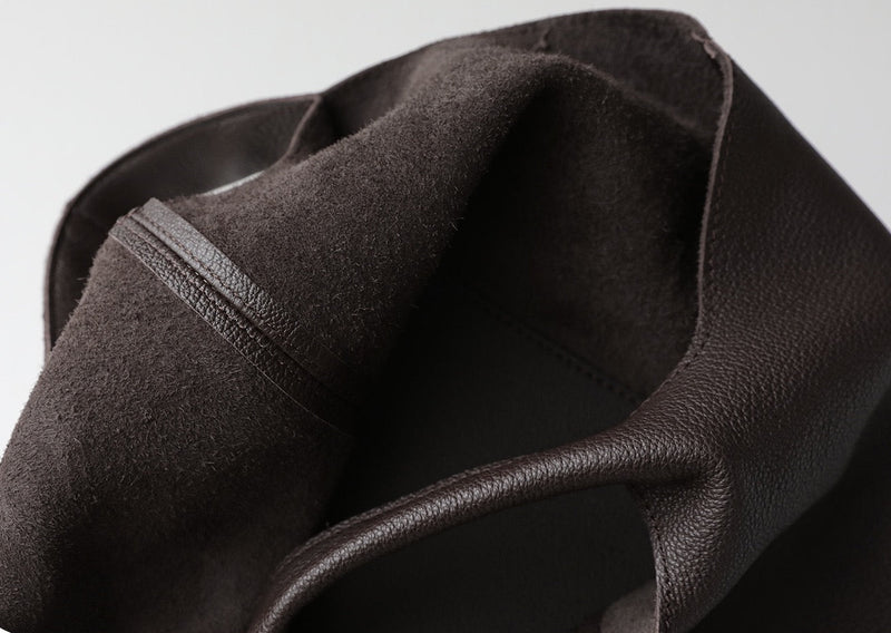 Full-Grain Lamb Leather Bag | Luna Ring