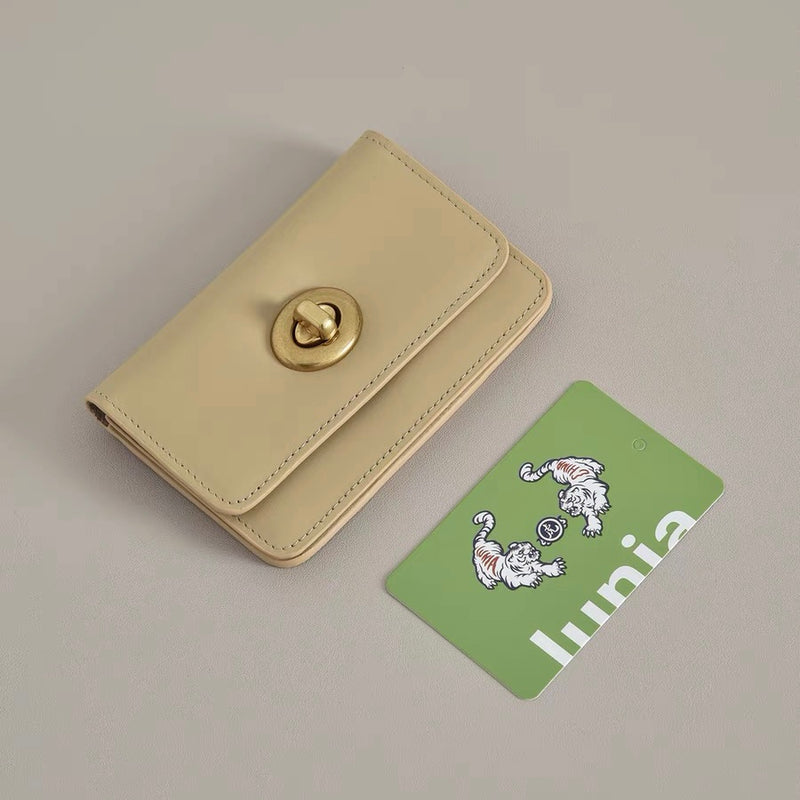 Cowhide leather wallet | classic melody