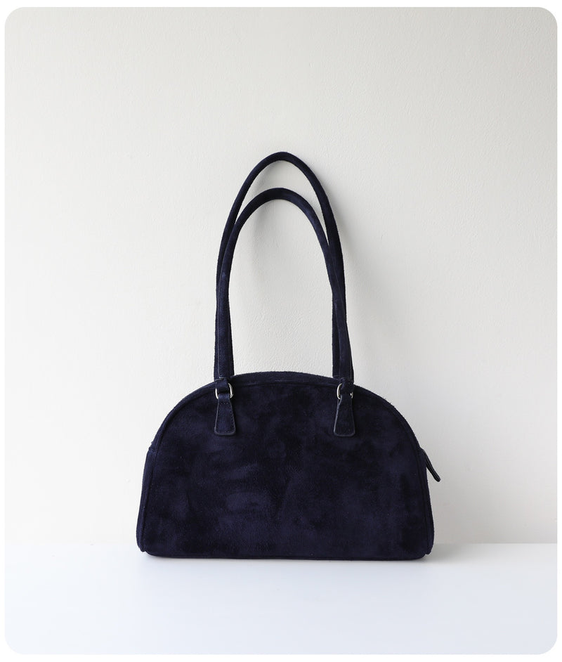 Nubuck Leather Bag | Luna Shell
