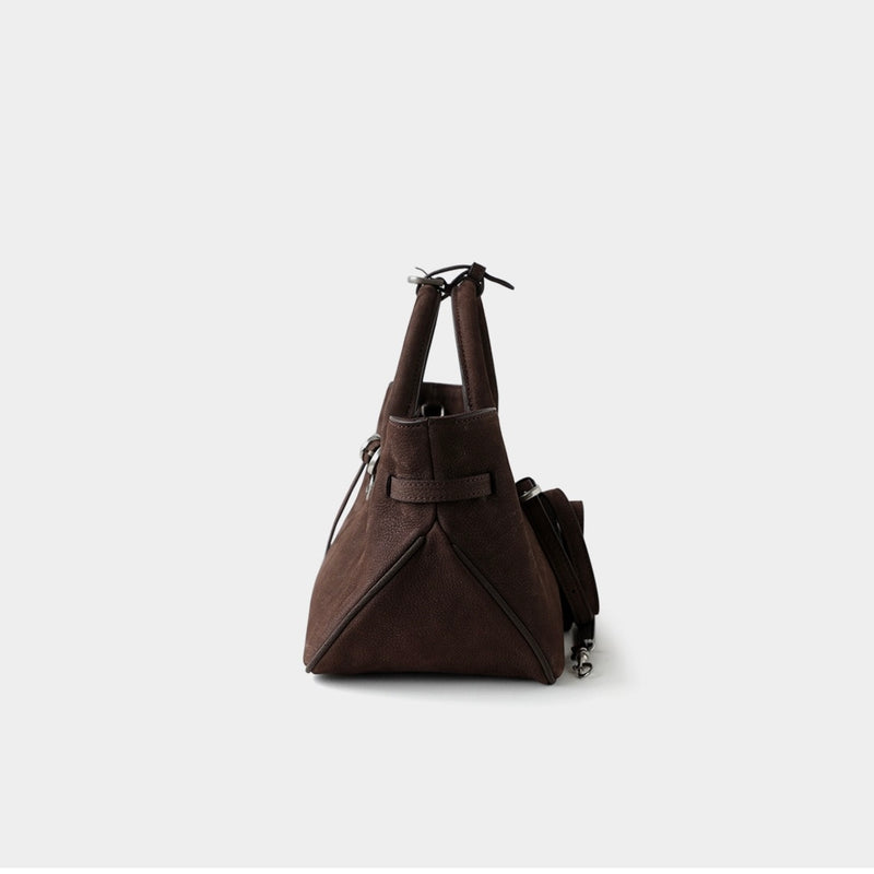 Top-grain leather | Suede Bag | Lynx