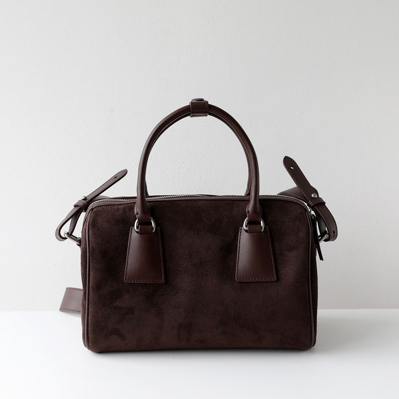 Full-Grain Leather Bag |  Suede bag | Forme Boston