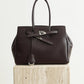 Split cowhide leather commuter tote bag | briefcase 5#
