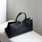 Black leather  handbag 