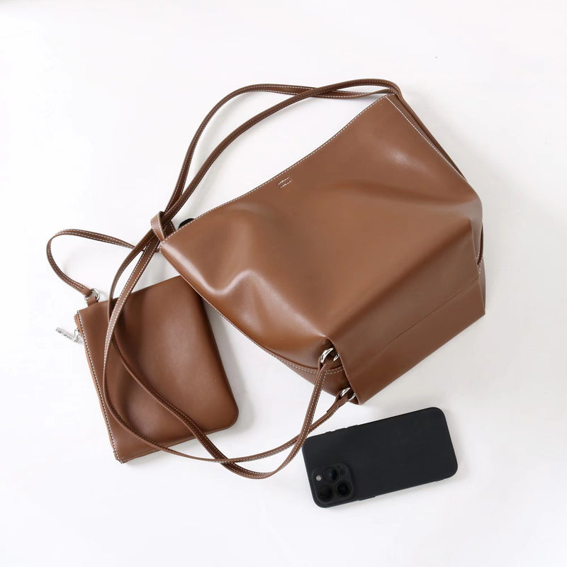 Refined split cowhide leather | Adaptive Bag