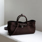 Full-grain leather | Suede Bag | Lynx