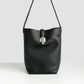 Full-Grain Leather Bag | Noir
