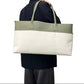 Full-Grain Leather and Canvas Bag | Maxi Carryall