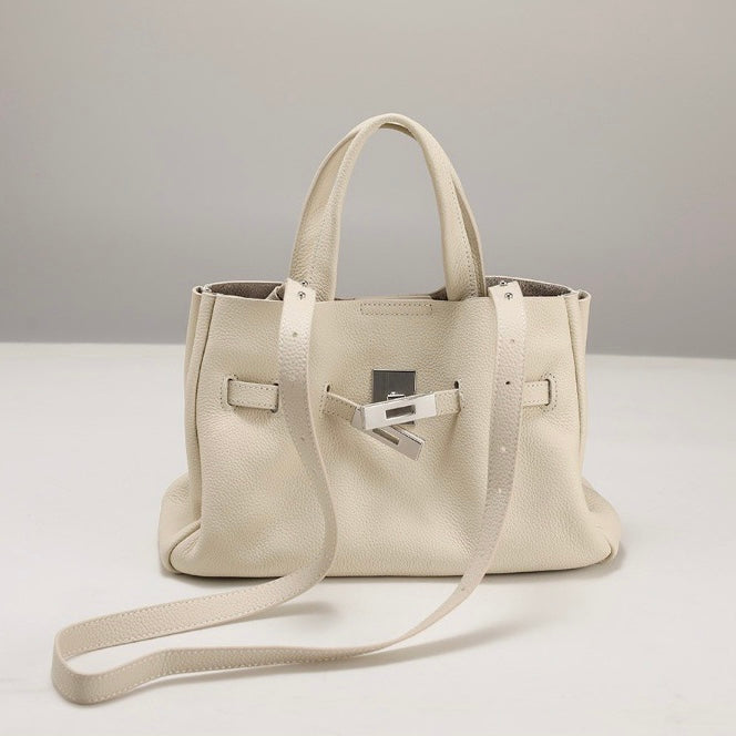 Full-Grain Leather Bag | Clouds