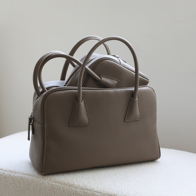 Full-Grain Leather bag | Boston 2# | L and S Size