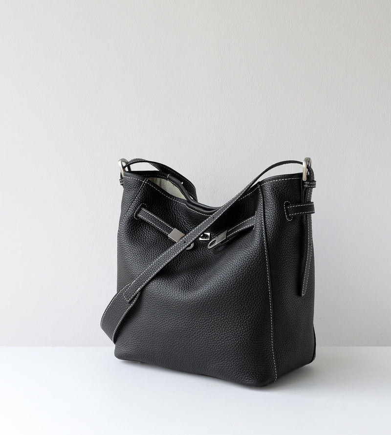 Full-grain leather bag | Belleau