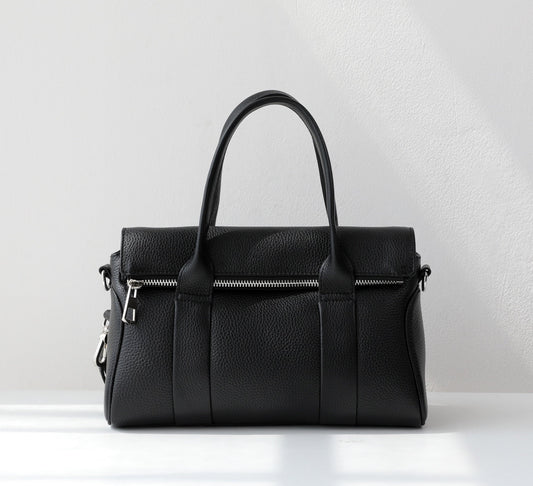 Full-Grain Leather Bag |  Togo Leather  | The Mercer