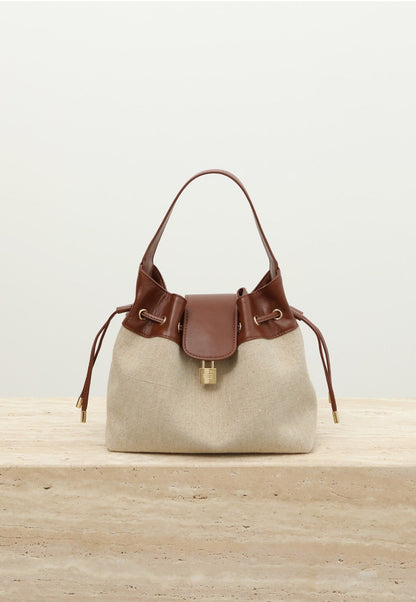 Linen Canvas and Full-Grain Leather | Belmont