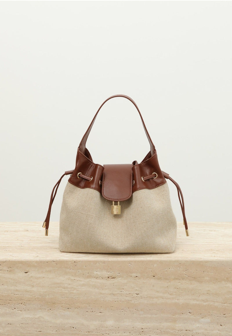 Linen Canvas and Full-Grain Leather | Belmont