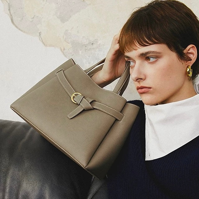 Full-Grain Leather Bag |  Release