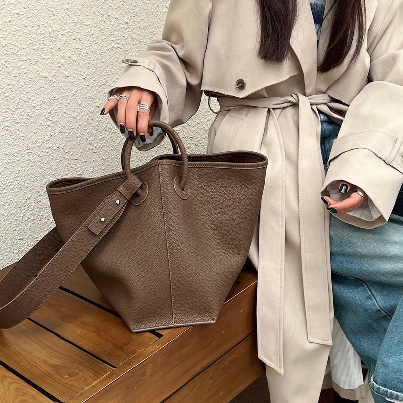 Designer Series | Full-Grain Leather Bag | MaxTote