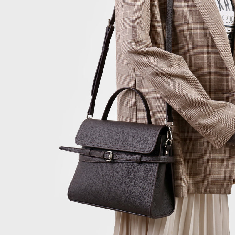 Full-Grain Leather Bag | Tieda