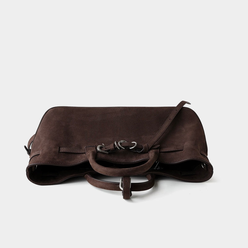 Top-grain leather | Suede Bag | Lynx
