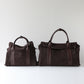 The Sawyer｜Suede bag  | Full-Grain Leather Bag
