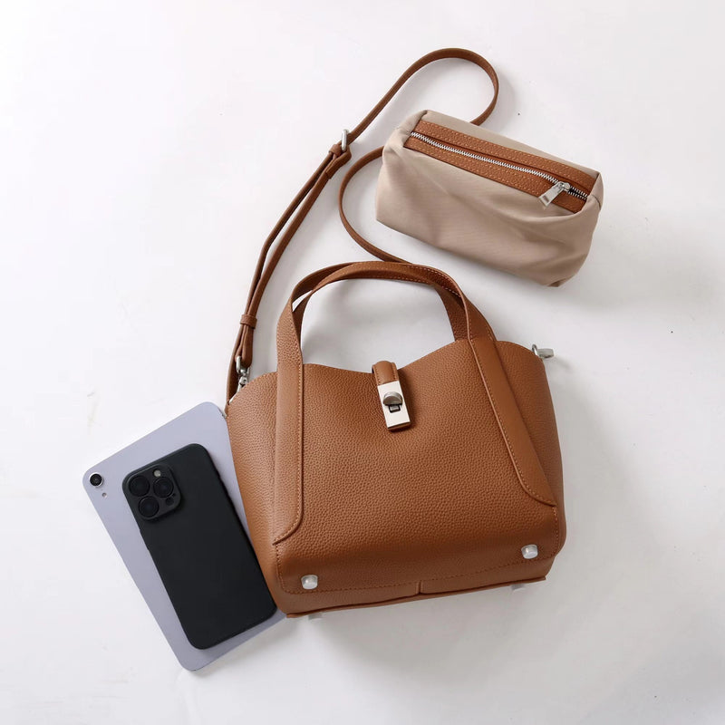 Full-Grain Leather Bag | Flexa