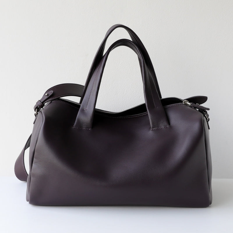 Full-Grain Leather Bag | Maison Boston