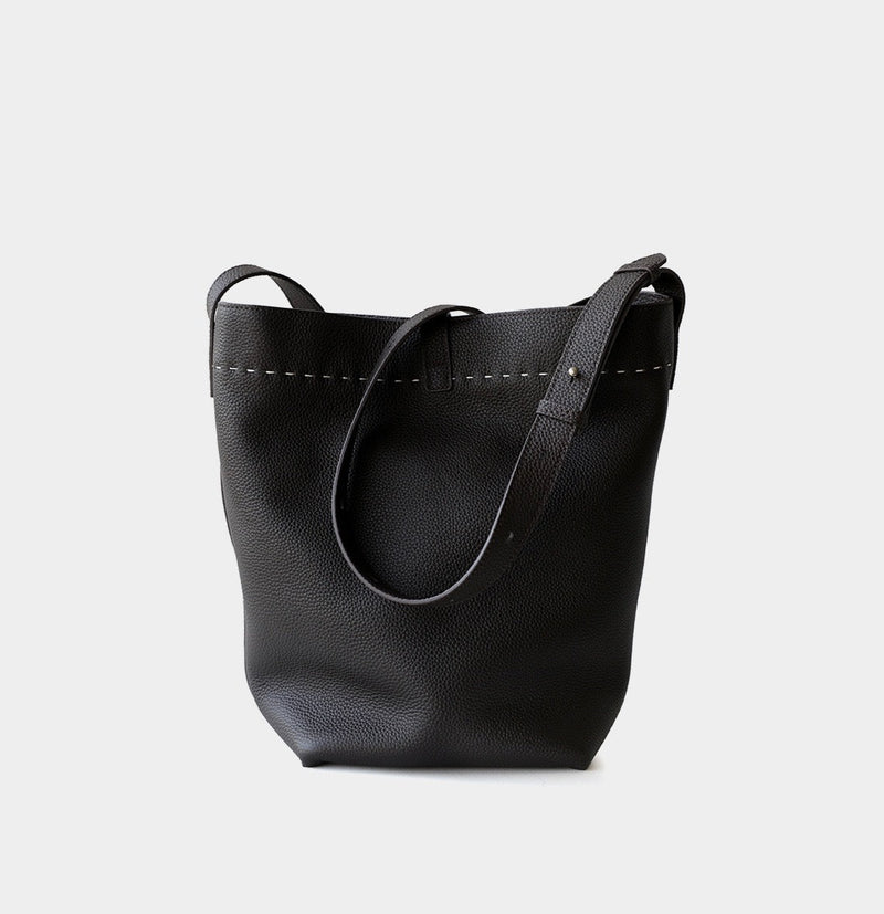 Full-Grain Leather bucket bag | Independent will