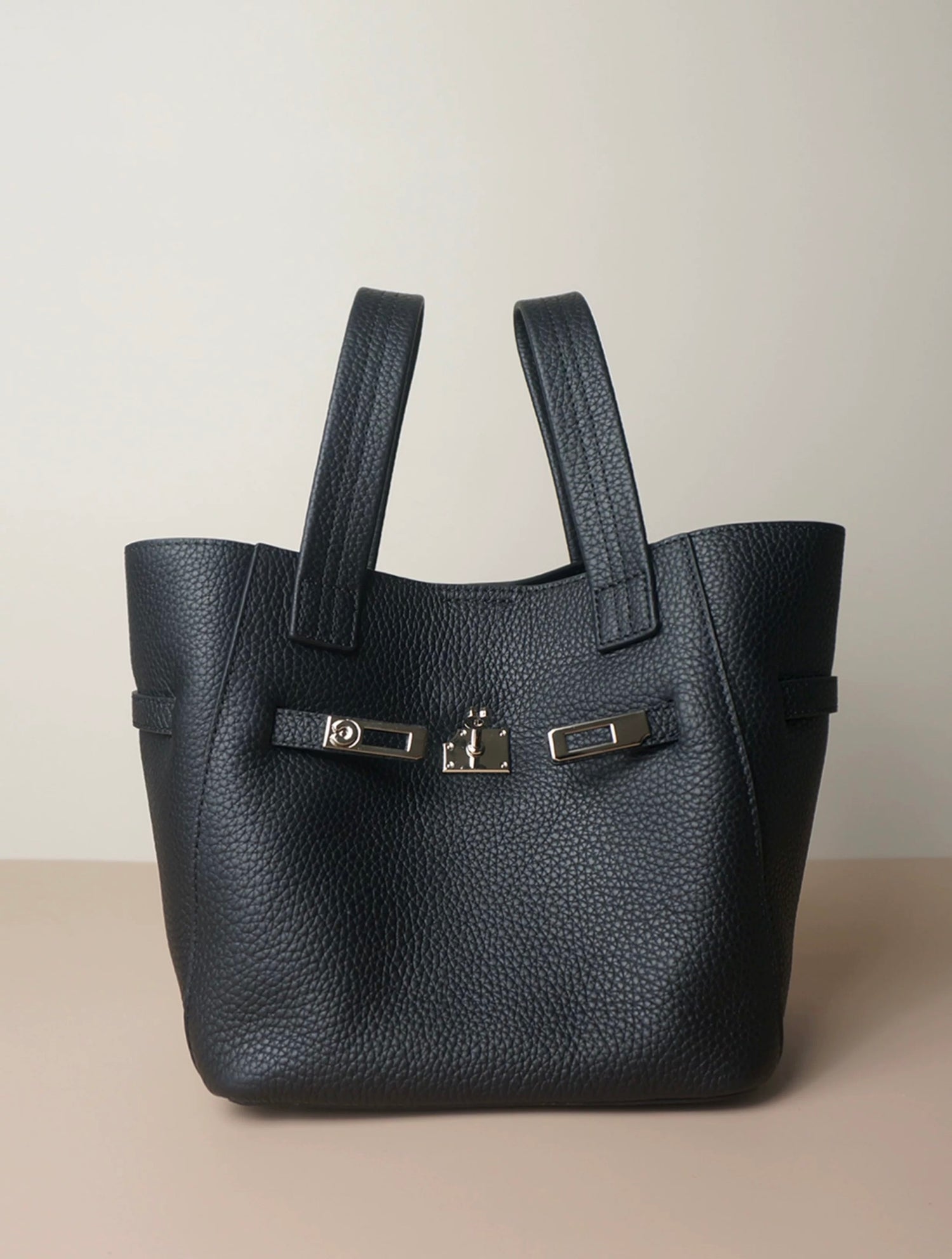 Full-Grain Leather Bag| Cera Small Tote