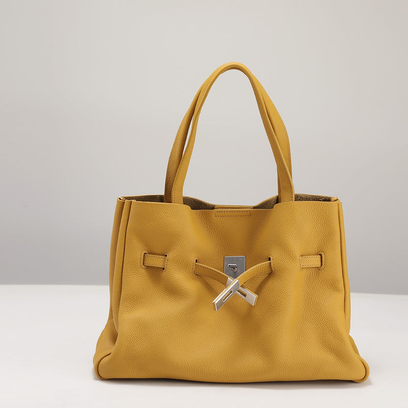 Full-Grain Leather Bag | Clouds