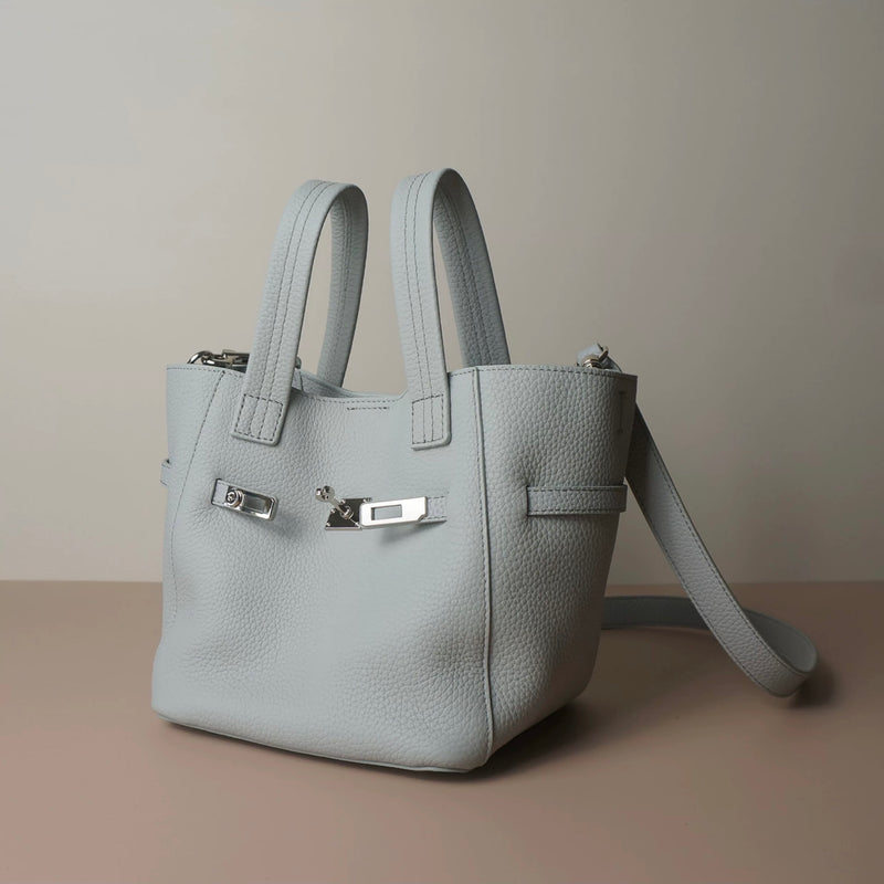 Full-Grain Leather Bag| Cera Small Tote